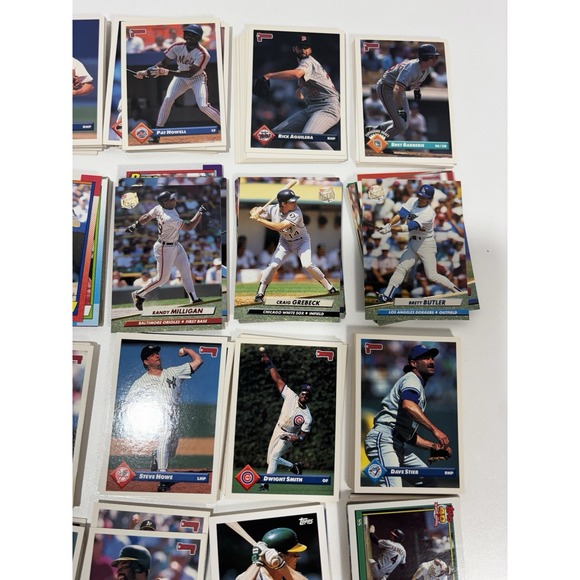 500 Baseball Card Lot from 1980s-1990s Huge MLB Mixed Variety Great Mix #12 - Picture 4 of 9